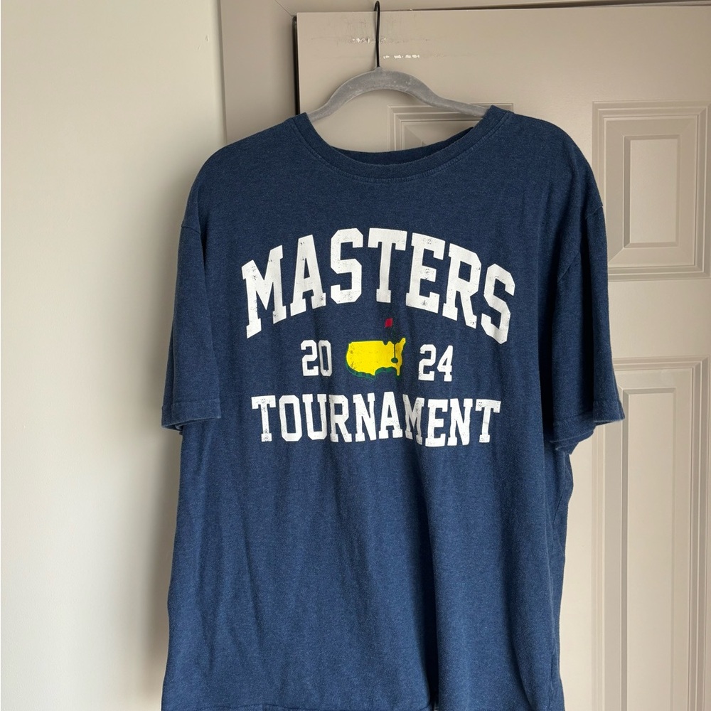 Mens Size XL Official Masters Short Sleeve Tee